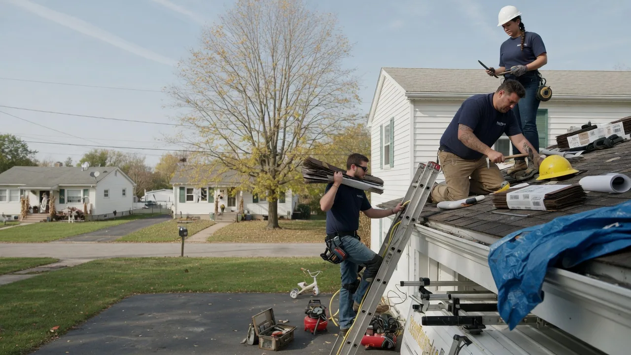 Local Roofing Contractors in Nappanee, IN near me